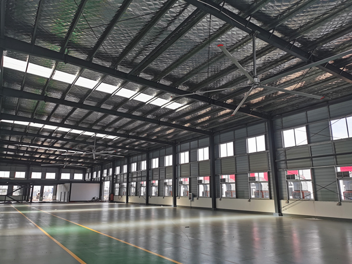 倉(cāng)儲(chǔ)物流通風(fēng)降溫工程