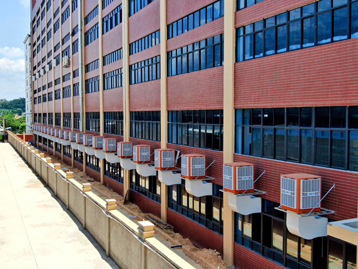 電子廠通風(fēng)降溫工程