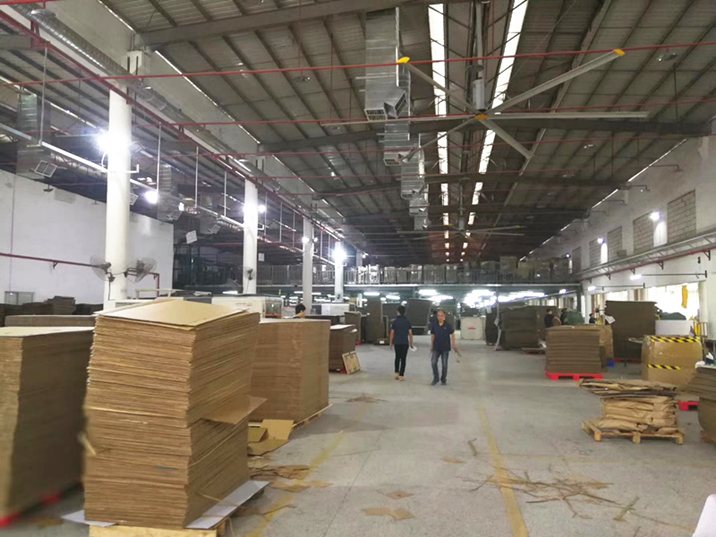 家具廠通風(fēng)降溫工程